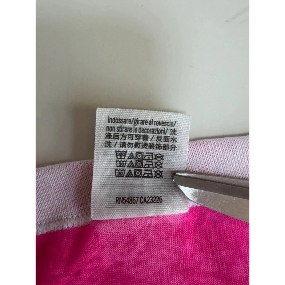 Victoria’s Secret PINK Barbie pink tshirt, super cute, flawed XS - Picture 4 of 10